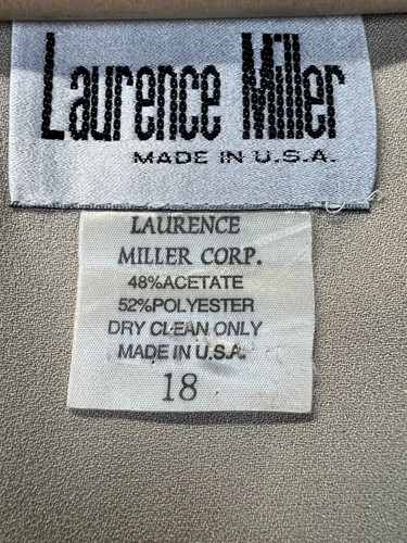 Giacca blazer vintage Laurence Miller donna 18 Y2K preppy leggera accademia minimalista - Foto 5 di 20