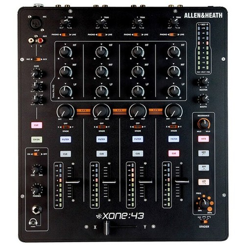 Allen & Heath Xone:43 Analogue 4 Channel DJ Mixer - Picture 2 of 5