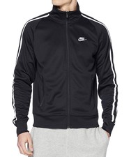 nike tribute jacket grey orange