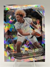 2025 Panini Prizm #119 NALYSSA SMITH Cracked Ice Silver Las Vegas Aces WNBA 