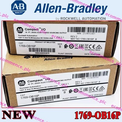 New NEW AB 1769-OB16P SER B AB CompactLogix 16 Pt D/O Module 1769OB16P  AB