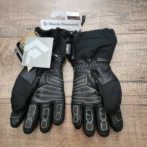 Black Diamond Men Prodigy Glove, Freeride Series, Black, Removable Liner Ski - Picture 3 of 8