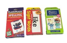 Flash Cards Sight Words Phonics School Classroom Educational English Leapfrog
