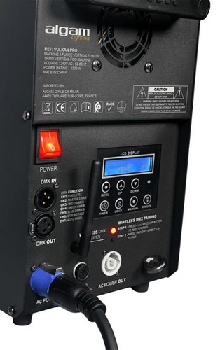 Macchina CO2 FX orizzontale/verticale 1500W - VULKAN-PRO - Foto 4 di 8