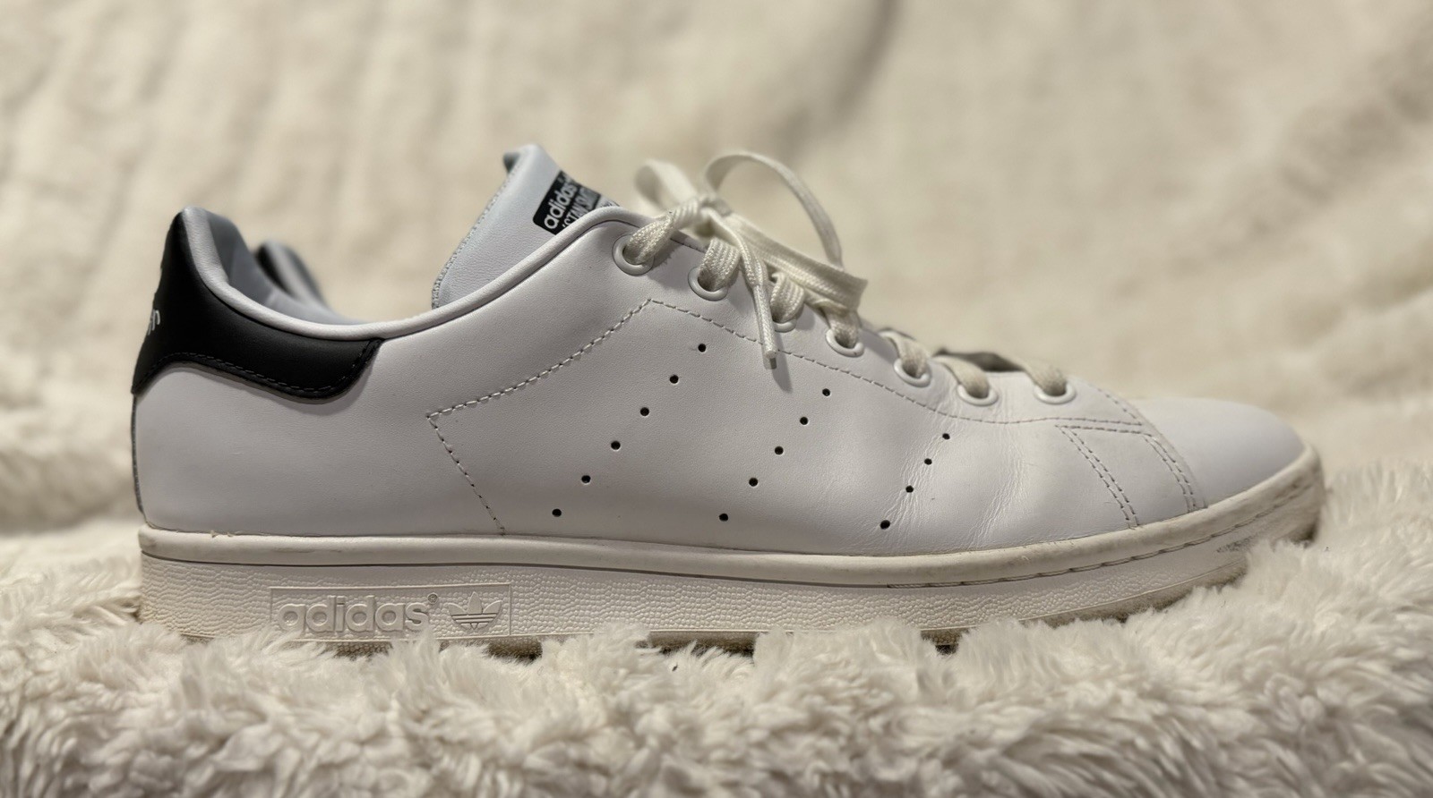 Adidas Stan Smith White Navy Shoes Men's Sneaker M20325 Tennis Vintage Style