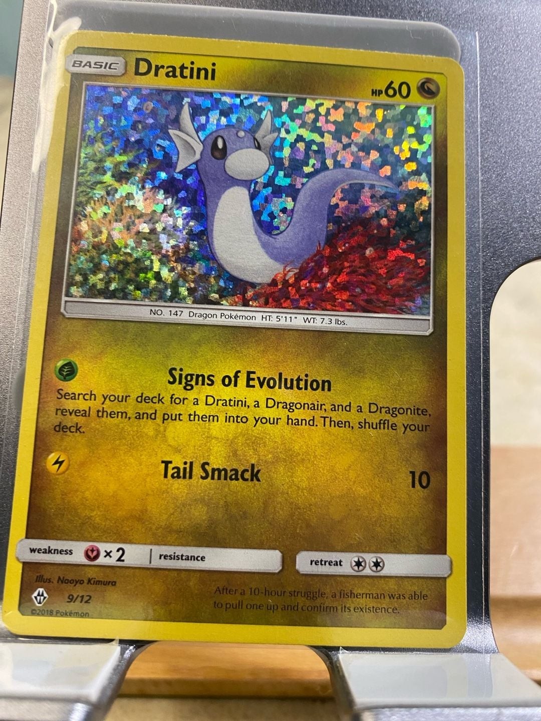Dratini 9/12 Holo McDonald's Collection 2018 Pokemon Promo Card