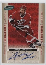 2005-06 Parkhurst Signatures Andrew Ladd #AL Auto 0m80