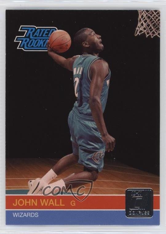 2010-11 Donruss Rated Rookie John Wall #228 19l7
