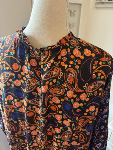 Superdry Kleid schwarz Mix Blumen mit Taschen Größe 16 einmal getragen - Bild 8 von 13