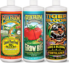 Foxfarm Liquid Nutrient Trio Hydro Formula: Big Bloom, Grow Big Hydro  Tiger Bl