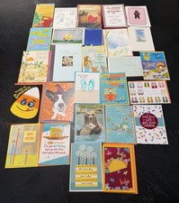 Hallmark Greeting Card Lot 27 New w/ Envelopes Birthday Halloween Valentine