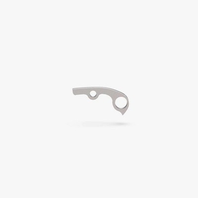 Flytanium Stonewash Titanium Backspacer For Customizing Para3 Knife - FLY-1170S