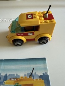 LEGO City Mail Van 7731 66pc Mailman Minifigure Box/Instr Ages 5-12