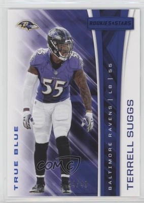 2017 Panini Rookies & Stars True Blue 24/49 Terrell Suggs #171 i6j