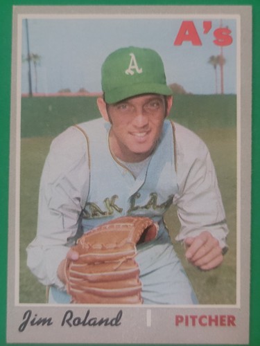 Jim Roland #719 1970 Topps card