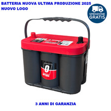 BATTERIA OPTIMA RED RTC 50Ah 1000A ULTIMA PRODUZ 2026 NUOVO LOGO 3 ANNI GARANZIA