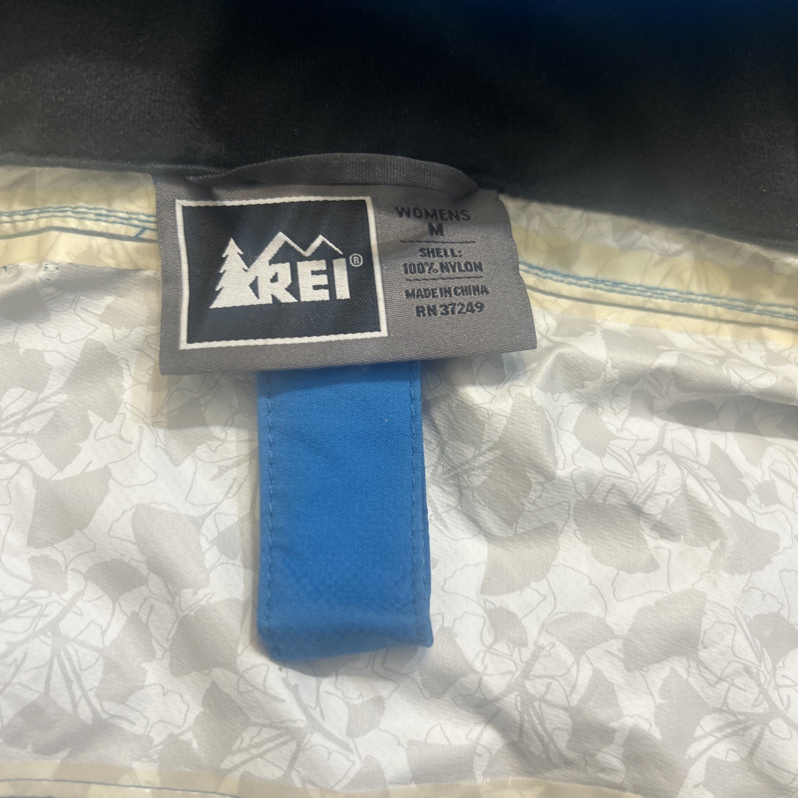 REI E1 Elements Women’s Waterproof Rain Jacket Bl… - image 5