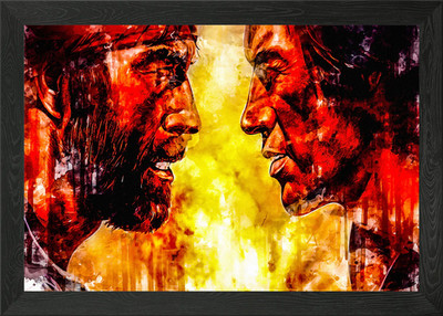 Lone Wolf Mcquade Gerahmtes Wandbild Poster Leinwanddruck Bild