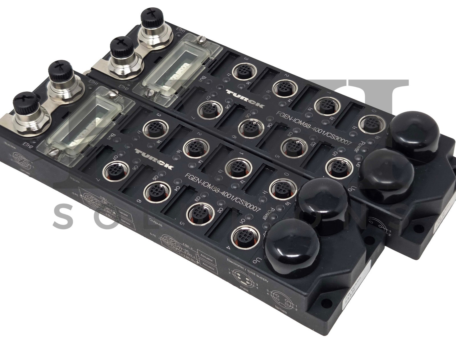 NEW Turck FGEN-IOM88-4001/CS30007 Fieldbus I/O Module for ENet/IP Lot of 2