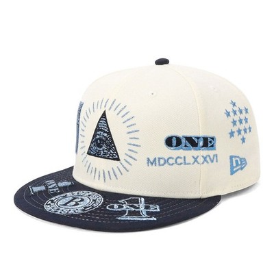 New Era 59FIFTY Dollar All Over Chrome Navy Blue Japan Limited 15171261