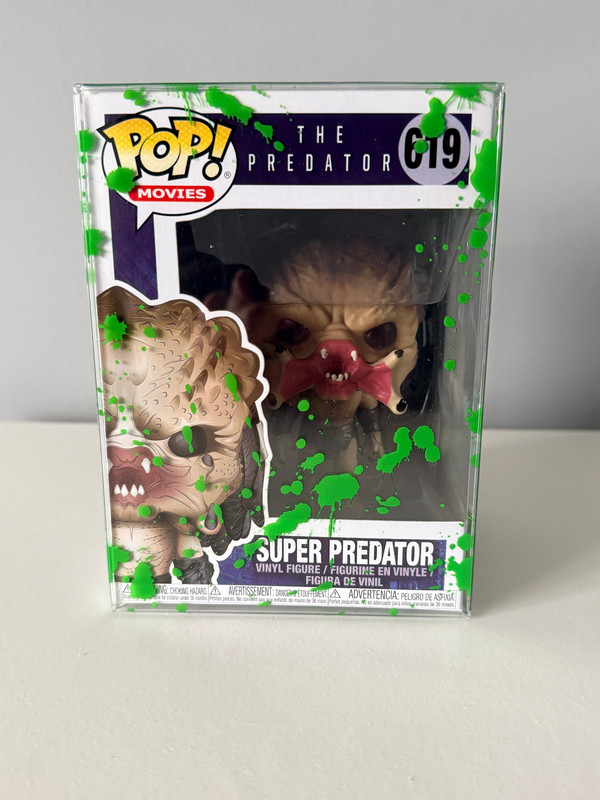 Funko Pop The Predator Super Predator 619 Excellent Condition