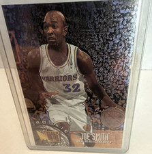 Fleer 1995-96 Fleer Metal Joe Smith Rookie #150 Golden State Warriors Card. rookie card picture