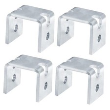 4 Pack Bolt On Trailer Leaf Spring Hanger Fits 1-34 Front Spring 2-12 4 Pack Bolt On Trailer Leaf Spring Hanger Fits 1-34 Front Spring 2-12