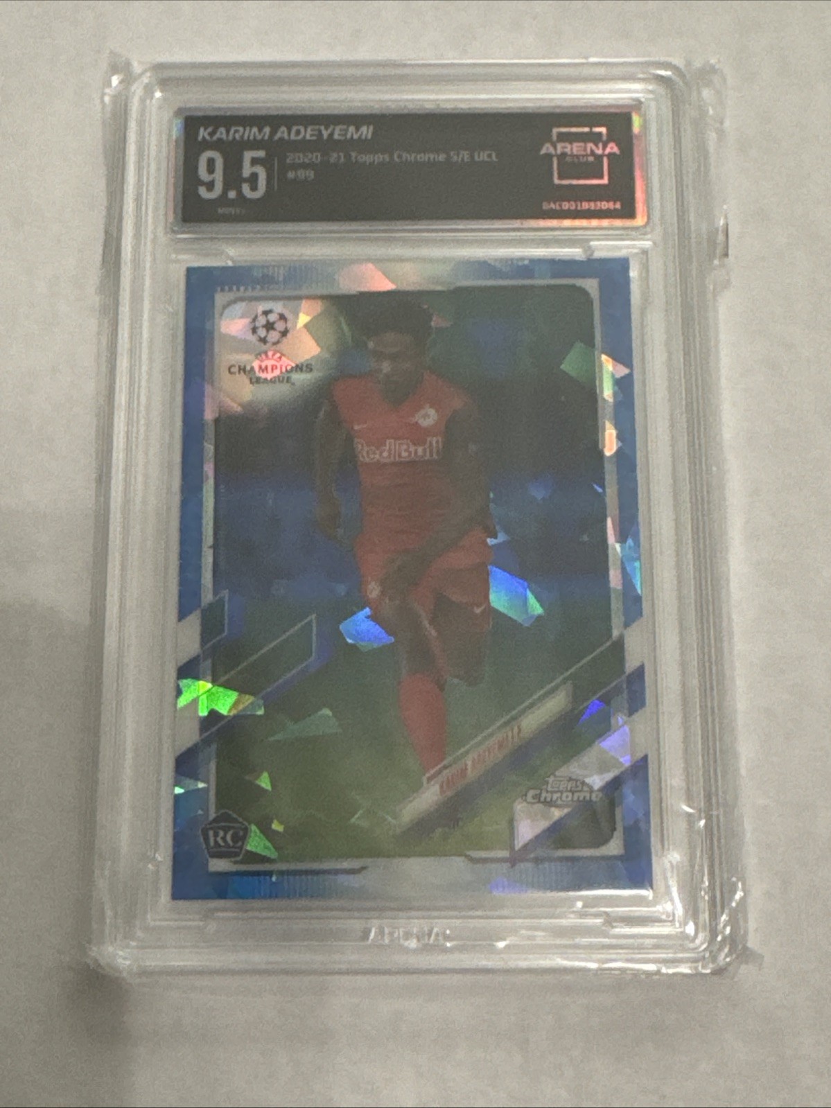 2020-21 Topps Chrome UCL Karim Adeyemi #99 (RC) Grade 9.5