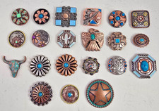 Turquoise Concho western cowboy cowgirl Navaj...