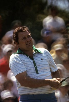 Ray Floyd during Sunday play at Augusta National Augusta GA 4/11/1- Old Photo 3