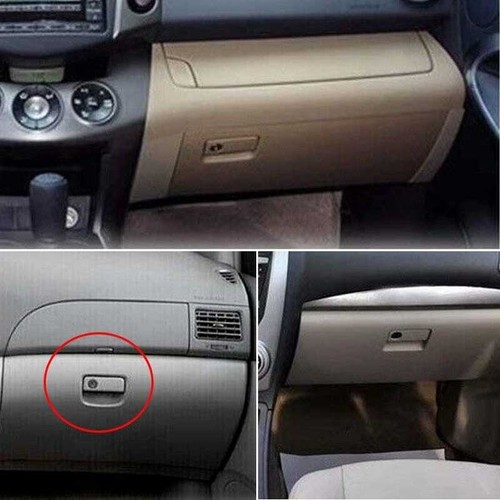 Glove Box Lock Latch Lid Handle Beige For 2004-2010 Toyota SIENNA 55506-AE010-E0 - Picture 8 of 8