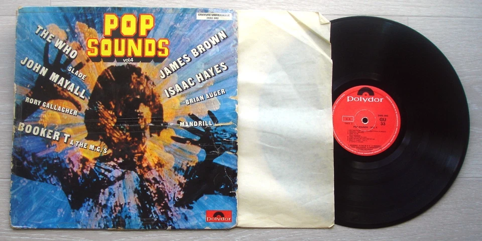 POP SOUNDS Vol. 4-LP-The WHO-Brian AUGER-John MAYALL-Rory GALLAGHER…⚠ Bien lire⚠ - Photo 4/4