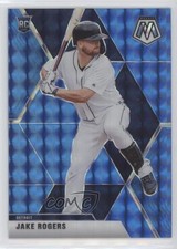 2020 Panini Chronicles Mosaic Blue Prizm 34/99 Jake Rogers #5 0i4k