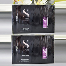 2 PACK Alfaparf Semi Di Lino Sublime Shine Lotion 12 Vials x 13 ml/0.44oz PINK