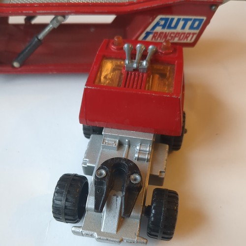 Matchbox Super Kings K-10 Car Transporter, 1976 Red Diecast Model, Auto... - Bild 6 von 19