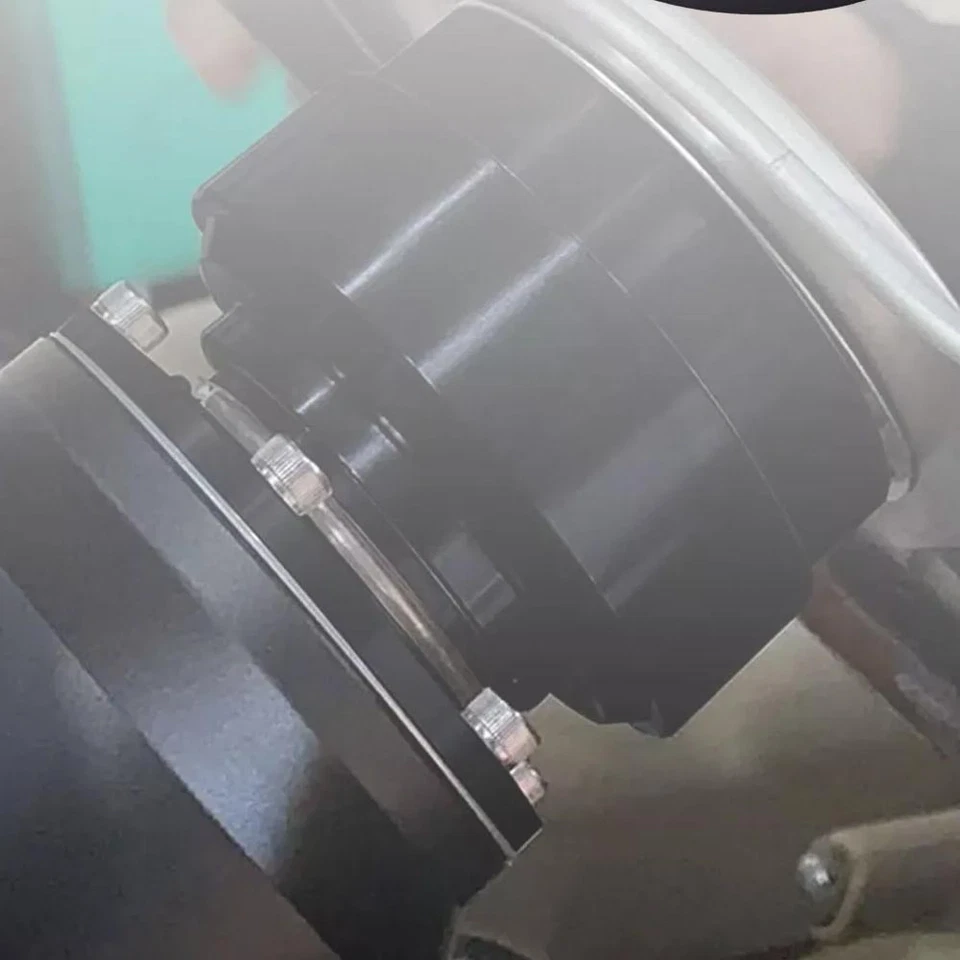 Black Steering Wheel Quick Release Hub Adapter Snap Boss Kit Universal Aluminum Foto 3 de 4