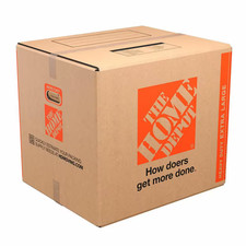 24 In. L X 20 In. W X 20 In. D Heavy-Duty Extra-Large Moving Shipping and Packin
