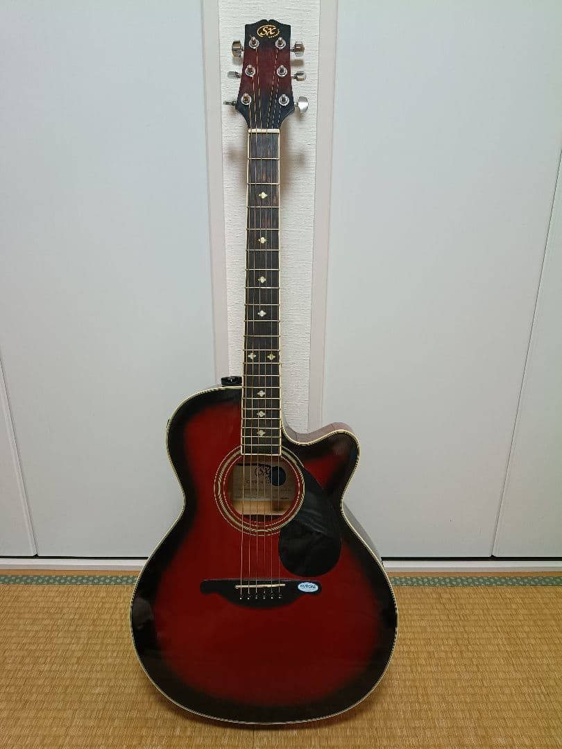 Chitarra acustica elettrica personalizzata SX EAG1K