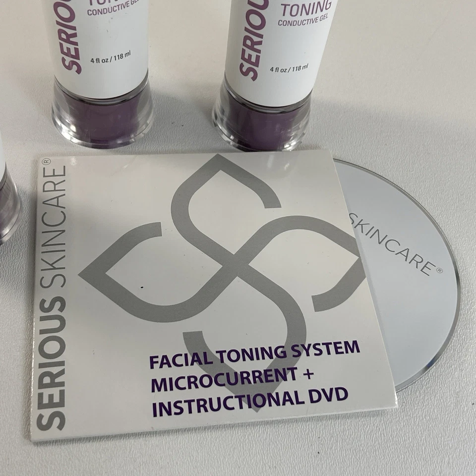 Gel conductor tonificante facial lifting inverso cuidado de la piel serio 4 floz lote de 3 NUEVO Foto 3 de 4