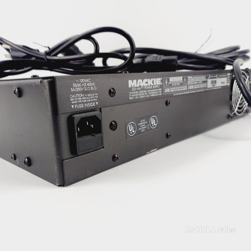 Alimentatore miscelatore Mackie 220 Watt 24-8; 32-8 testato e funzionante - spedizione gratuita - Foto 11 di 18