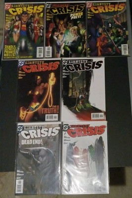 IDENTITY CRISIS 1-7 Complete Series (2004) Michael Turner!!