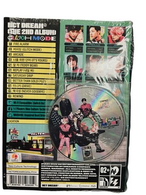 NCT Dream Glitch Mode 2nd Album CD K-Pop 2022 SM Entertainment Korean