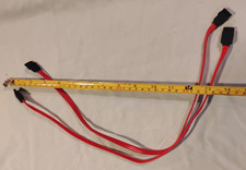 SATA DATA CABLES FEMALE TO FEMALE 18" LENGTH LOT OF TWO