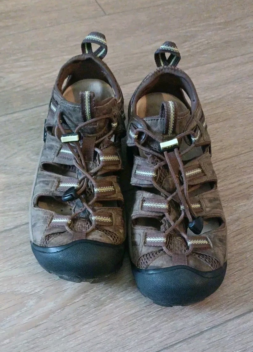 Sandalo KEEN Arroyo II pelle escursionismo sport marrone impermeabile donna 8 5 uomo 7