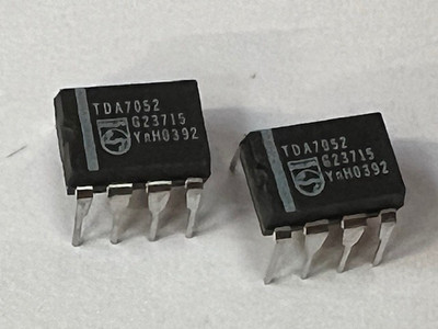 TDA7052 PHILIPS ORIGINAL Audio Verstärker IC DIP8 UK LAGERBESTAND x2 Stück