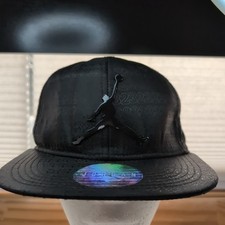Air Jordan Black Out Snap Back Hat Size Youth