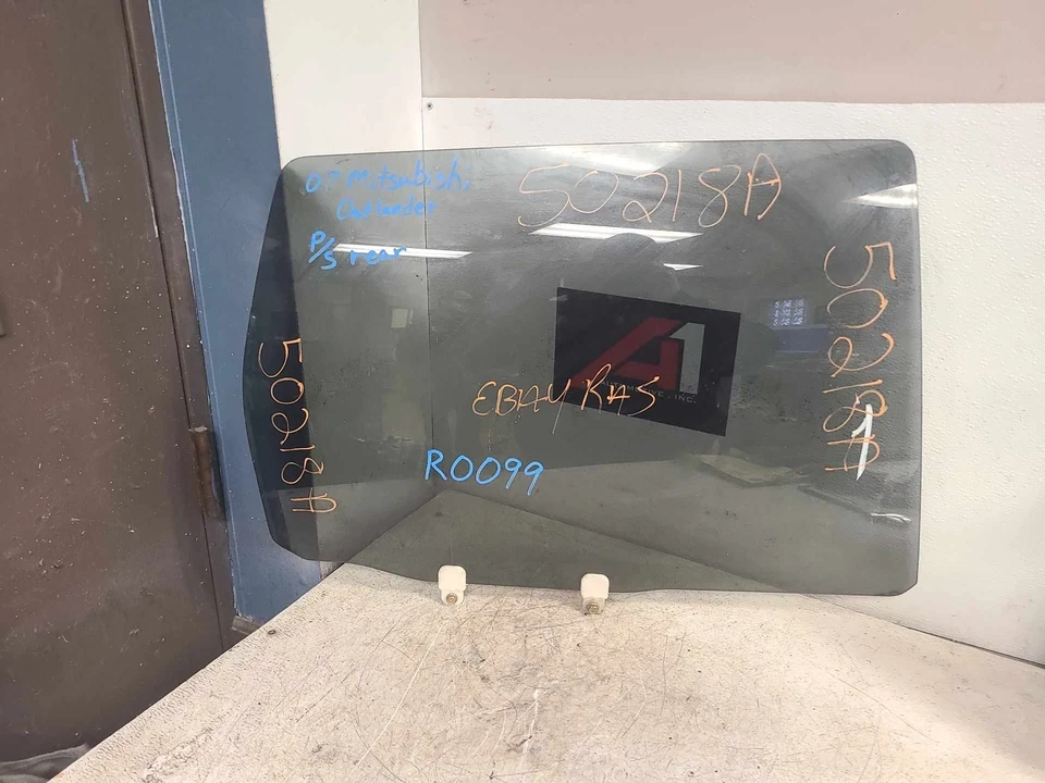 07-13 MITSUBISHI OUTLANDER RIGHT REAR PASSENGER DOOR GLASS WINDOW PRIVACY TINT Foto 2 de 4