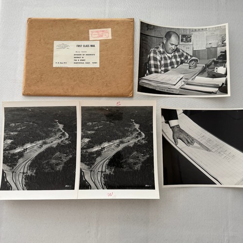 California Department of Highways Foto Photo Tiefbau Umschlag - Bild 1 von 11