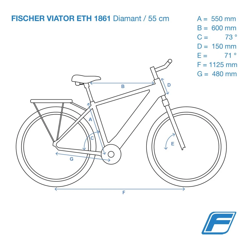 28 Zoll Herren Trekking E-Bike RH 55cm 557 Wh FISCHER VIATOR ETH 1861 schwarz - Bild 4 von 4