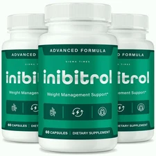 Inibitrol Capsules - Advanced Formula for Healthy Weight Loss - 3 Pack